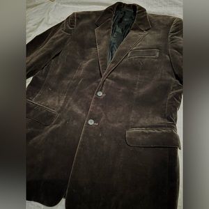 Men’s Calvin Klein velvet suit jacket